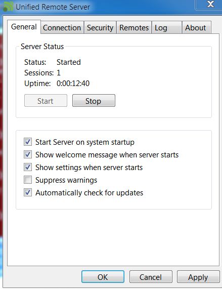 Unified Remote Server For Pc Free Download